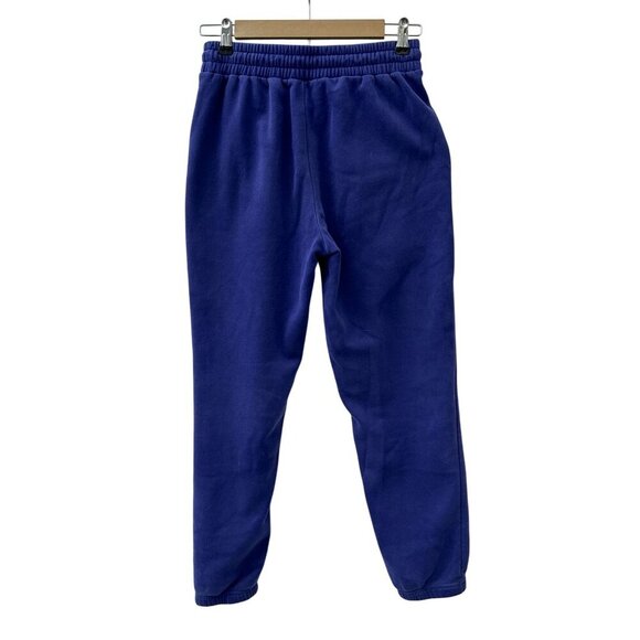 Fabletics Fleece Workout Jogger Sweatpants Drawstring Waist‎ Royal Blue Men 26 - Picture 2 of 13